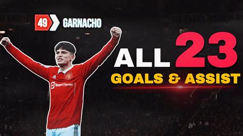 garnacho goals and assists